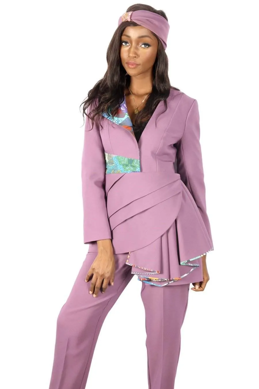 African Patched stylish suit
