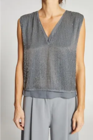 Cassidy Beaded Top
