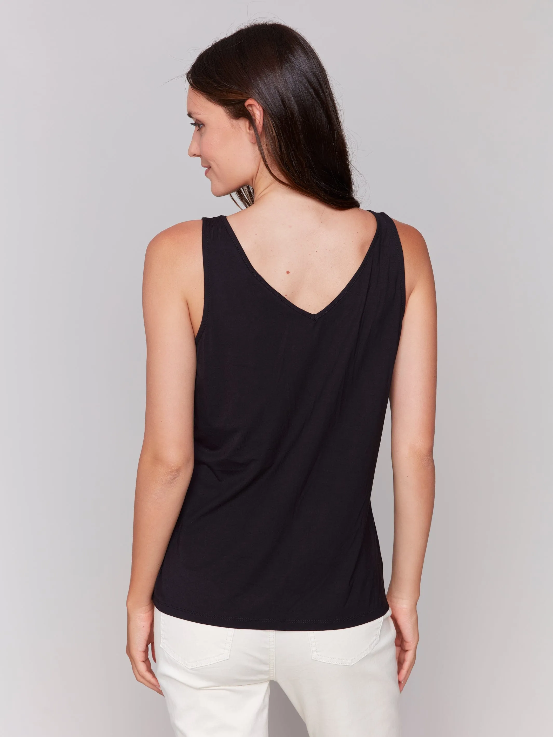 Charlie B Reversible Bamboo Cami - C1243SPK