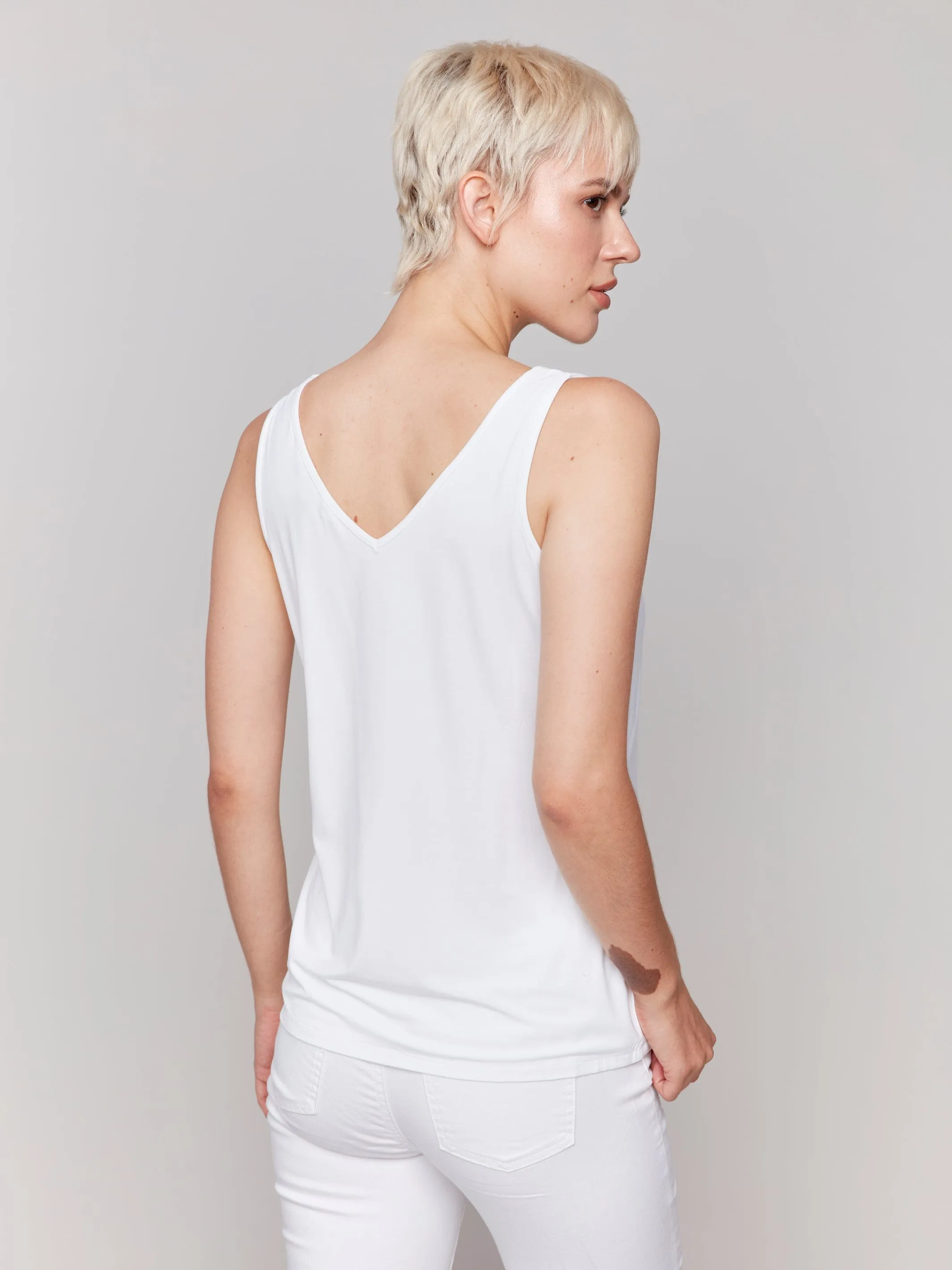 Charlie B Reversible Bamboo Cami - C1243SPK