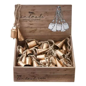 Mini Hanging Bells - Antique Gold