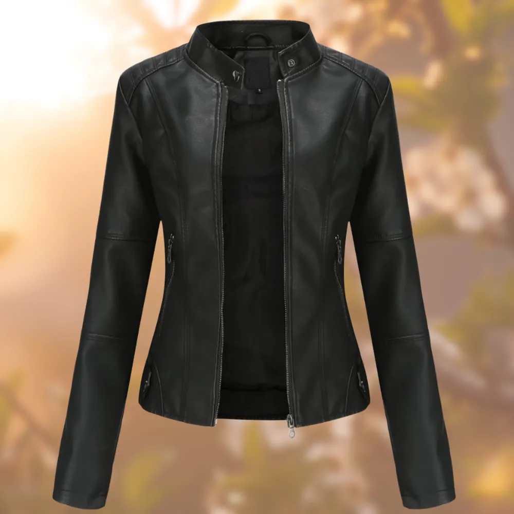 Nelle - Stylish Leather Jacket