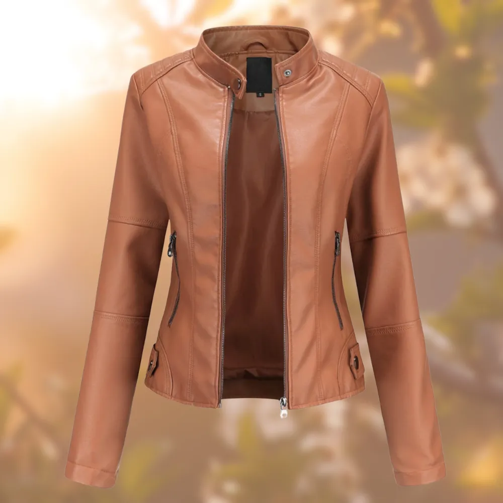 Nelle - Stylish Leather Jacket