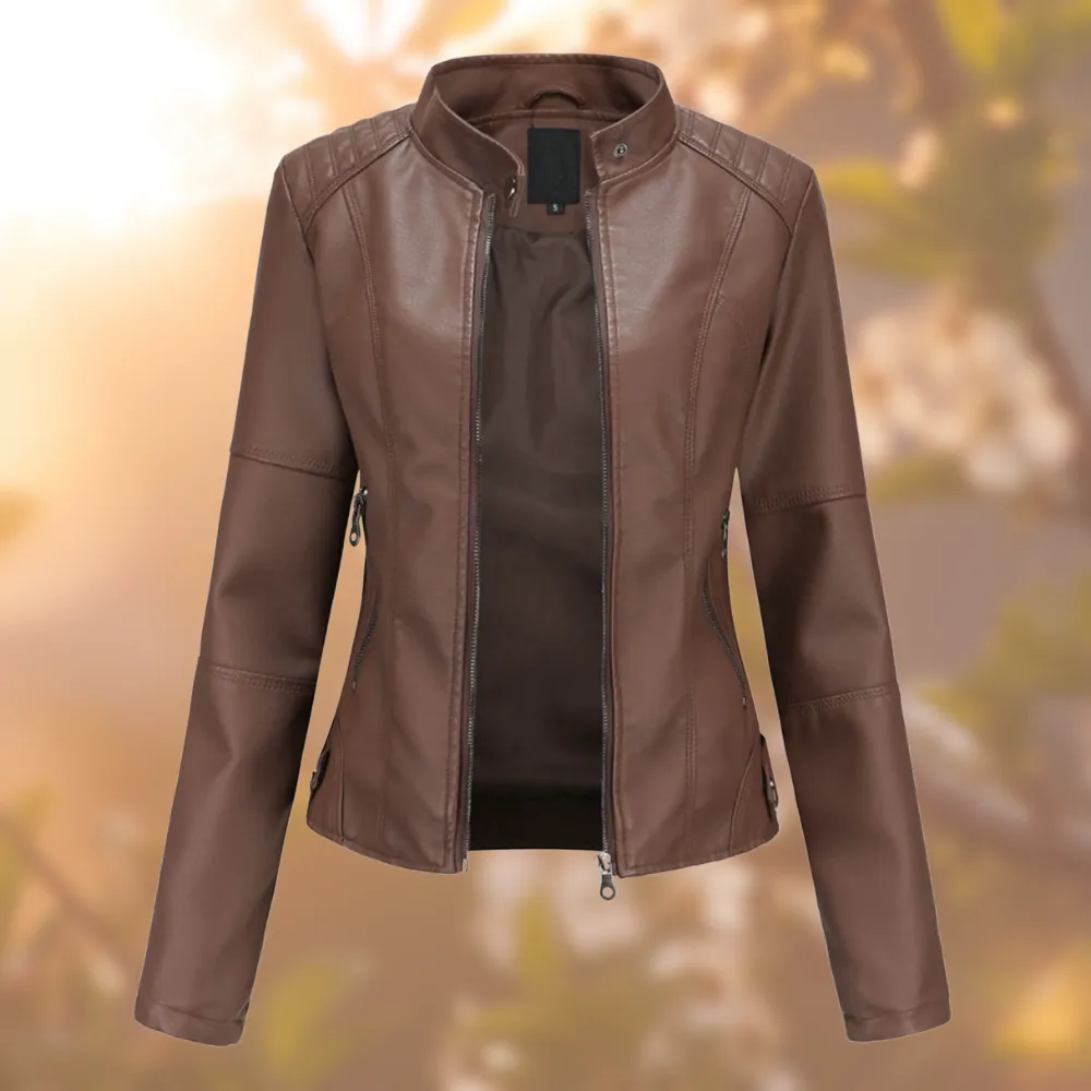 Nelle - Stylish Leather Jacket