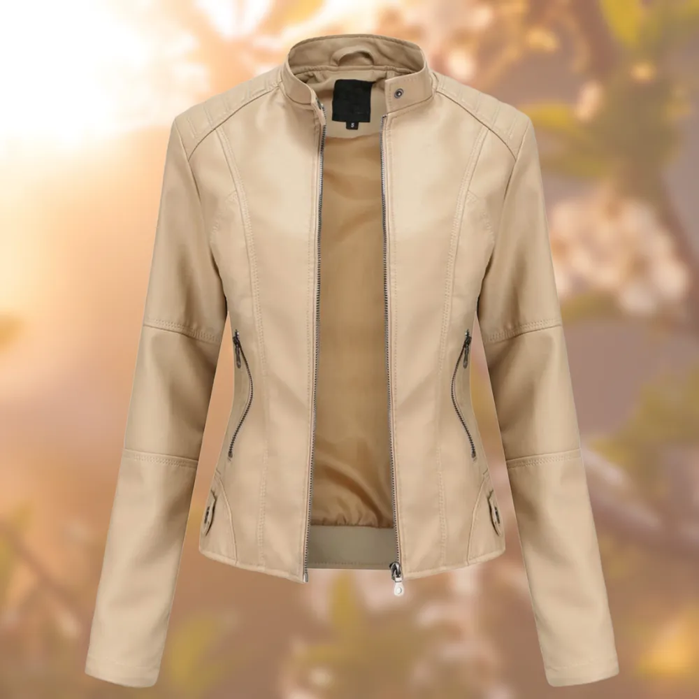 Nelle - Stylish Leather Jacket