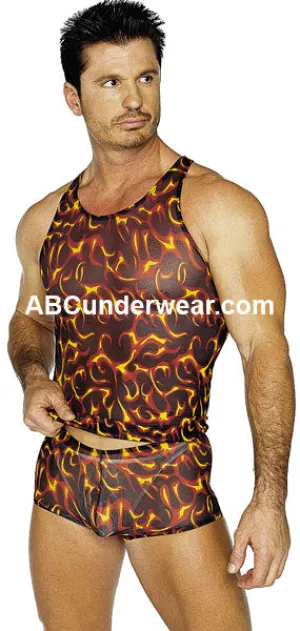Sheer Flame Short