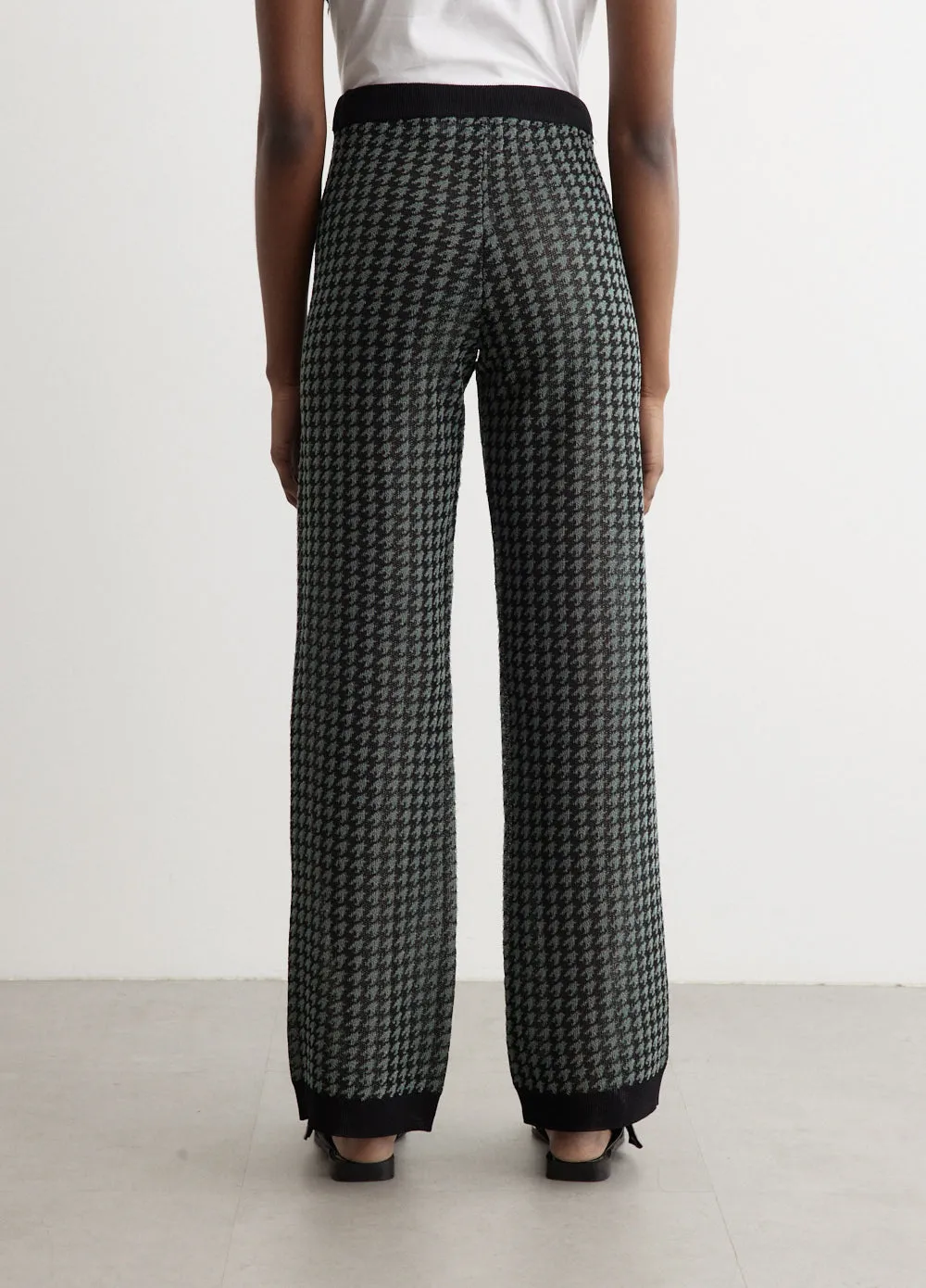 Sheer Jacquard Trousers