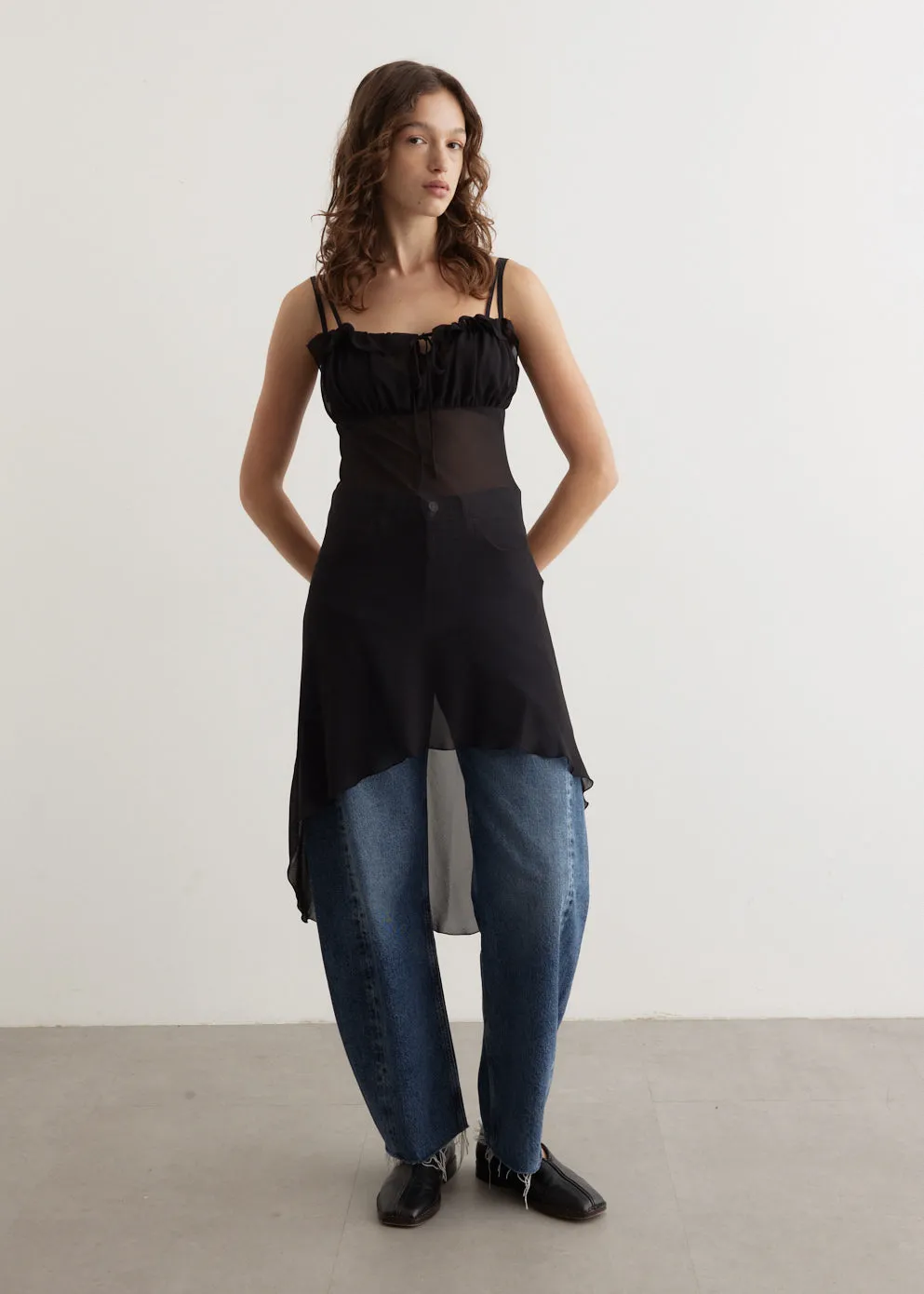 Sheer Layered Dress