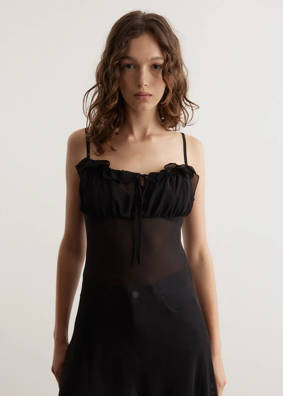 Sheer Layered Dress