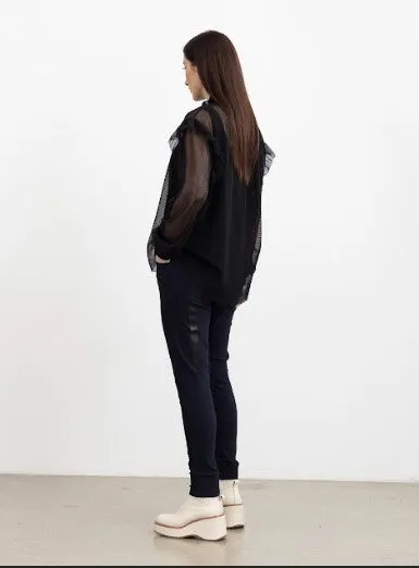 Soho Mesh Top - Black